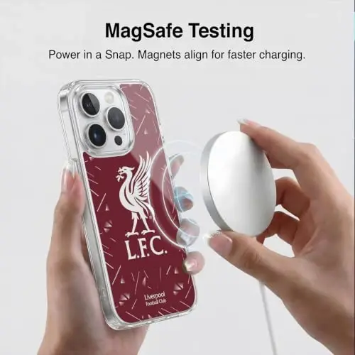 Head Case Designs Officially Licensed Liverpool Football Club Home 2026/27 Kit Gel Case [Military Grade Protection] Compatible with Apple iPhone 13 Pro Max and Compatible with MagSafe - 3