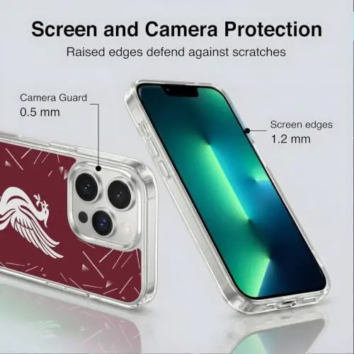 Head Case Designs Officially Licensed Liverpool Football Club Home 2026/27 Kit Gel Case [Military Grade Protection] Compatible with Apple iPhone 13 Pro Max and Compatible with MagSafe - 5