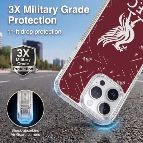 Head Case Designs Officially Licensed Liverpool Football Club Home 2026/27 Kit Gel Case [Military Grade Protection] Compatible with Apple iPhone 14 Pro Max and Compatible with MagSafe - 2