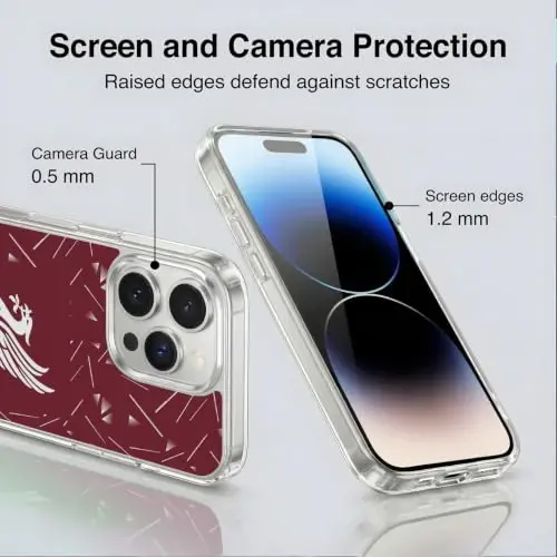 Head Case Designs Officially Licensed Liverpool Football Club Home 2026/27 Kit Gel Case [Military Grade Protection] Compatible with Apple iPhone 14 Pro Max and Compatible with MagSafe - 5