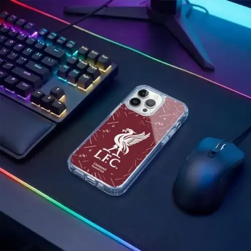 Head Case Designs Officially Licensed Liverpool Football Club Home 2026/27 Kit Gel Case [Military Grade Protection] Compatible with Apple iPhone 14 Pro Max and Compatible with MagSafe - 6