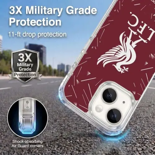Head Case Designs Officially Licensed Liverpool Football Club Home 2026/27 Kit Gel Case [Military Grade Protection] Compatible with Apple iPhone 14 - Head Case Designs (1)