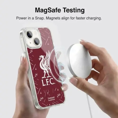 Head Case Designs Officially Licensed Liverpool Football Club Home 2026/27 Kit Gel Case [Military Grade Protection] Compatible with Apple iPhone 14 - 3