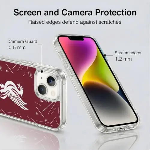 Head Case Designs Officially Licensed Liverpool Football Club Home 2026/27 Kit Gel Case [Military Grade Protection] Compatible with Apple iPhone 14 - 5