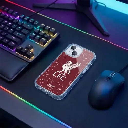 Head Case Designs Officially Licensed Liverpool Football Club Home 2026/27 Kit Gel Case [Military Grade Protection] Compatible with Apple iPhone 14 - 6