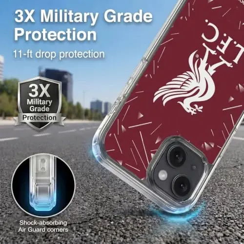 Head Case Designs Officially Licensed Liverpool Football Club Home 2026/27 Kit Gel Case [Military Grade Protection] Compatible with Apple iPhone 15 and Compatible with MagSafe - Head Case Designs (1)