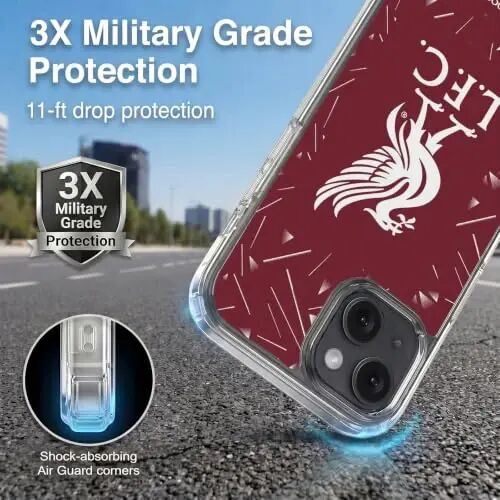 Head Case Designs Officially Licensed Liverpool Football Club Home 2026/27 Kit Gel Case [Military Grade Protection] Compatible with Apple iPhone 15 and Compatible with MagSafe - Head Case Designs (1)