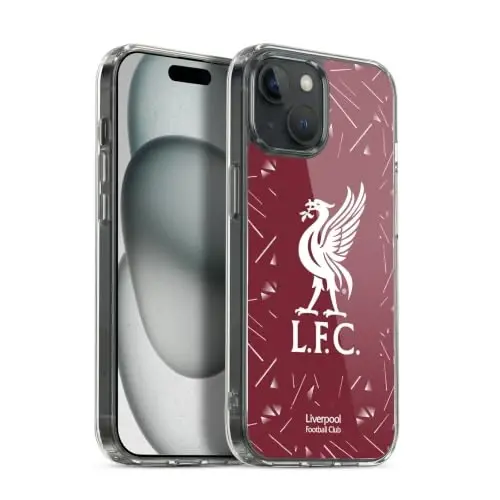 Head Case Designs Officially Licensed Liverpool Football Club Home 2026/27 Kit Gel Case [Military Grade Protection] Compatible with Apple iPhone 15 and Compatible with MagSafe - 1