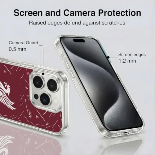 Head Case Designs Officially Licensed Liverpool Football Club Home 2026/27 Kit Gel Case [Military Grade Protection] Compatible with Apple iPhone 15 Pro and Compatible with MagSafe - 5