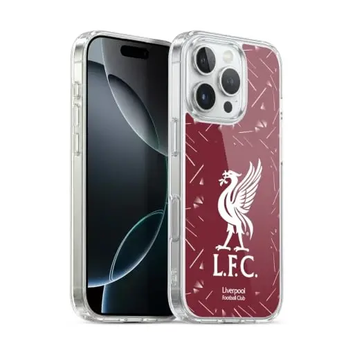 Head Case Designs Officially Licensed Liverpool Football Club Home 2026/27 Kit Gel Case [Military Grade Protection] Compatible with Apple iPhone 16 Pro and Compatible with MagSafe - 1