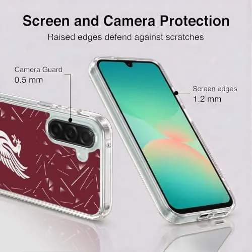 Head Case Designs Officially Licensed Liverpool Football Club Home 2026/27 Kit Gel Case [Military Grade Protection] Compatible with Samsung Galaxy A26 5G - 4