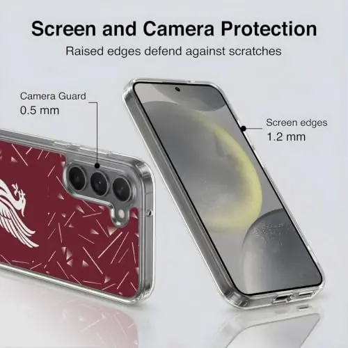 Head Case Designs Officially Licensed Liverpool Football Club Home 2026/27 Kit Gel Case [Military Grade Protection] Compatible with Samsung Galaxy S24 5G and Compatible with MagSafe - 4
