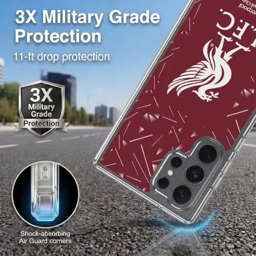 Head Case Designs Officially Licensed Liverpool Football Club Home 2026/27 Kit Gel Case [Military Grade Protection] Compatible with Samsung Galaxy S26 Ultra and Compatible with MagSafe - Head Case Designs (1)