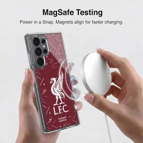 Head Case Designs Officially Licensed Liverpool Football Club Home 2026/27 Kit Gel Case [Military Grade Protection] Compatible with Samsung Galaxy S26 Ultra and Compatible with MagSafe - 3