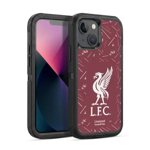 Head Case Designs Officially Licensed Liverpool Football Club Home 2026/27 Kit Ultra-Armoured Shockproof Case [Military Grade Protection] Compatible with Apple iPhone 13 - 1
