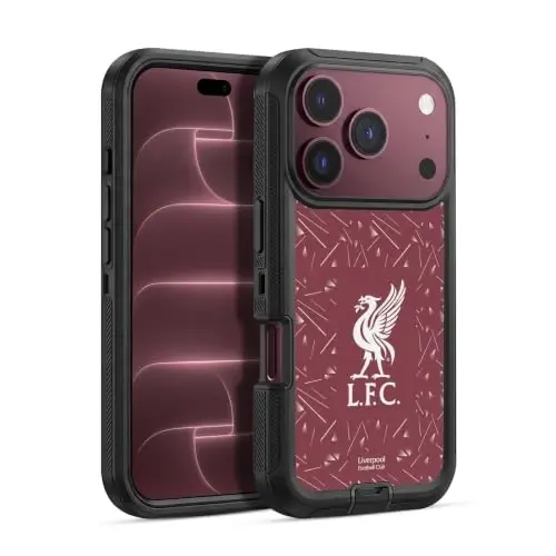 Head Case Designs Officially Licensed Liverpool Football Club Home 2026/27 Kit Ultra-Armoured Shockproof Case [Military Grade Protection] Compatible with Apple iPhone 18 Pro Max - 1