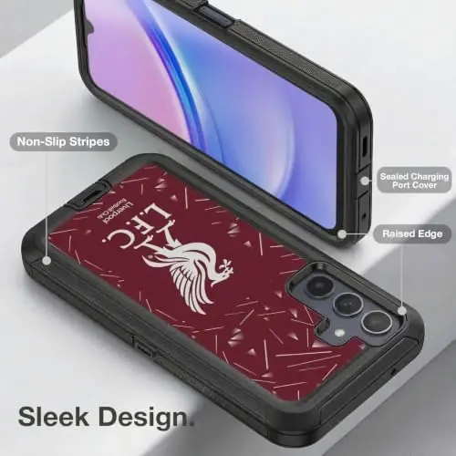 Head Case Designs Officially Licensed Liverpool Football Club Home 2026/27 Kit Ultra-Armoured Shockproof Case [Military Grade Protection] Compatible with Samsung Galaxy A15 - 2