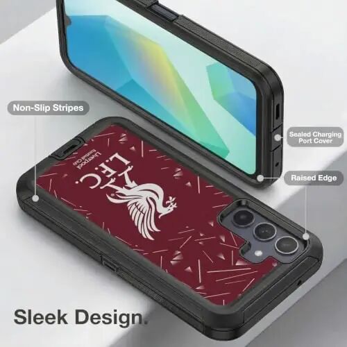 Head Case Designs Officially Licensed Liverpool Football Club Home 2026/27 Kit Ultra-Armoured Shockproof Case [Military Grade Protection] Compatible with Samsung Galaxy A16 5G - Head Case Designs (1)