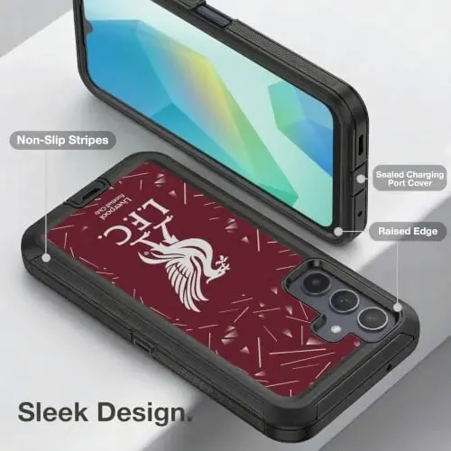 Head Case Designs Officially Licensed Liverpool Football Club Home 2026/27 Kit Ultra-Armoured Shockproof Case [Military Grade Protection] Compatible with Samsung Galaxy A16 5G - Head Case Designs (1)