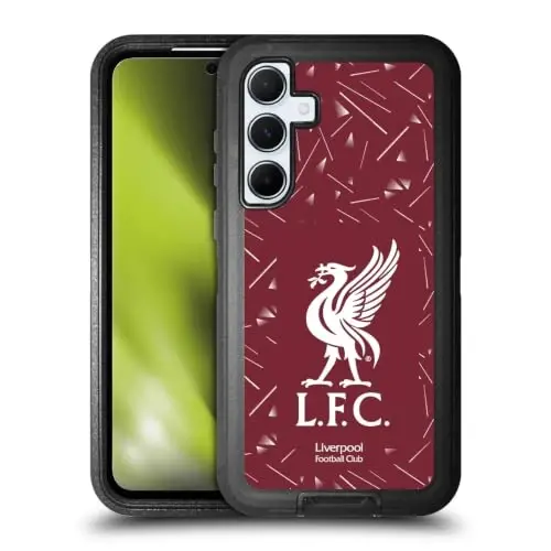 Head Case Designs Officially Licensed Liverpool Football Club Home 2026/27 Kit Ultra-Armoured Shockproof Case [Military Grade Protection] Compatible with Samsung Galaxy A55 5G - 1