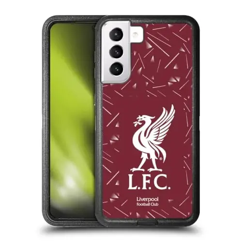 Head Case Designs Officially Licensed Liverpool Football Club Home 2026/27 Kit Ultra-Armoured Shockproof Case [Military Grade Protection] Compatible with Samsung Galaxy S21+ 5G - 1