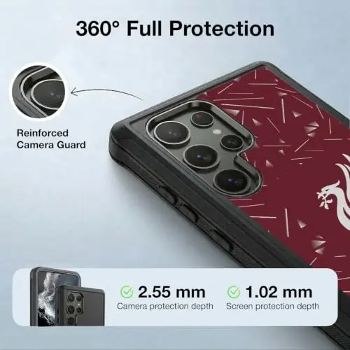 Head Case Designs Officially Licensed Liverpool Football Club Home 2026/27 Kit Ultra-Armoured Shockproof Case [Military Grade Protection] Compatible with Samsung Galaxy S22 Ultra 5G - 3