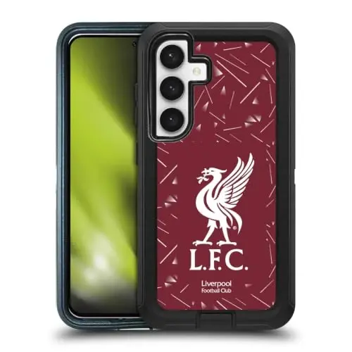 Head Case Designs Officially Licensed Liverpool Football Club Home 2026/27 Kit Ultra-Armoured Shockproof Case [Military Grade Protection] Compatible with Samsung Galaxy S24 5G - 1