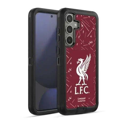 Head Case Designs Officially Licensed Liverpool Football Club Home 2026/27 Kit Ultra-Armoured Shockproof Case [Military Grade Protection] Compatible with Samsung Galaxy S24 FE - 1