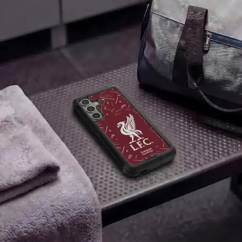 Head Case Designs Officially Licensed Liverpool Football Club Home 2026/27 Kit Ultra-Armoured Shockproof Case [Military Grade Protection] Compatible with Samsung Galaxy S24 FE - 6