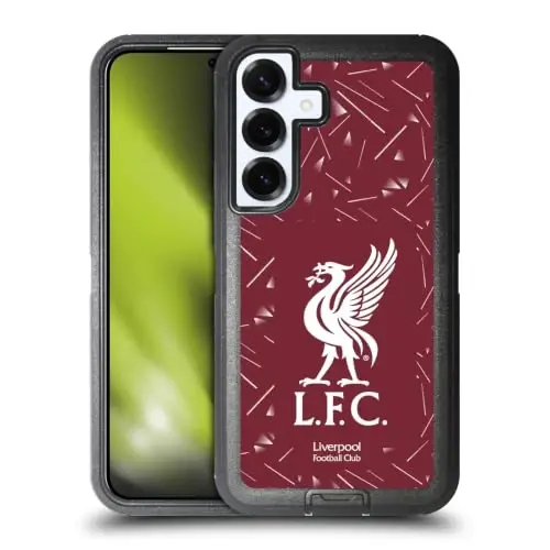Head Case Designs Officially Licensed Liverpool Football Club Home 2026/27 Kit Ultra-Armoured Shockproof Case [Military Grade Protection] Compatible with Samsung Galaxy S25+ - 1