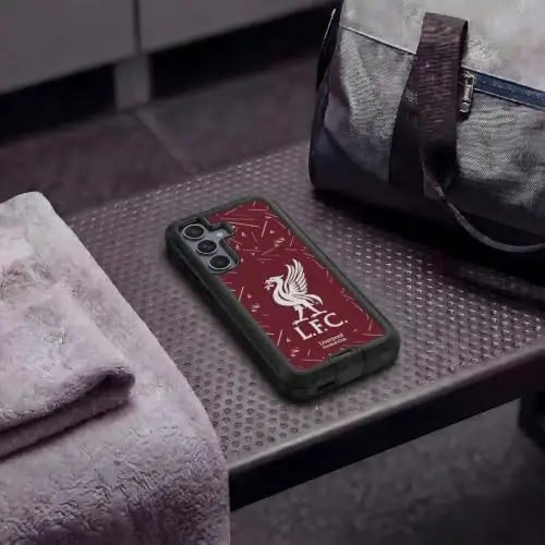 Head Case Designs Officially Licensed Liverpool Football Club Home 2026/27 Kit Ultra-Armoured Shockproof Case [Military Grade Protection] Compatible with Samsung Galaxy S25 - 6