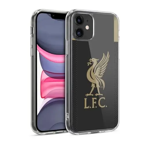 Head Case Designs Officially Licensed Liverpool Football Club Home Goalkeeper 2019/20 Kit Gel Case [Military Grade Protection] Compatible with Apple iPhone 11 and Compatible with MagSafe - 1