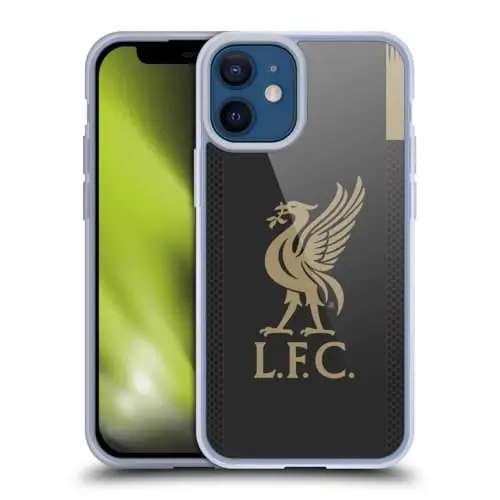Head Case Designs Officially Licensed Liverpool Football Club Home Goalkeeper 2019/20 Kit Gel Case [Military Grade Protection] Compatible with Apple iPhone 12 Mini and Compatible with MagSafe 