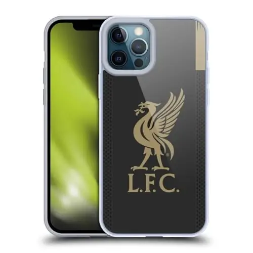 Head Case Designs Officially Licensed Liverpool Football Club Home Goalkeeper 2019/20 Kit Gel Case [Military Grade Protection] Compatible with Apple iPhone 12 Pro Max and Compatible with MagSafe - 1