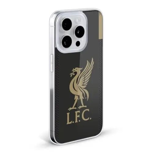 Head Case Designs Officially Licensed Liverpool Football Club Home Goalkeeper 2019/20 Kit Gel Case [Military Grade Protection] Compatible with Apple iPhone 16 Pro Max and Compatible with MagSafe - HEAD CASE DESIGNS (1)