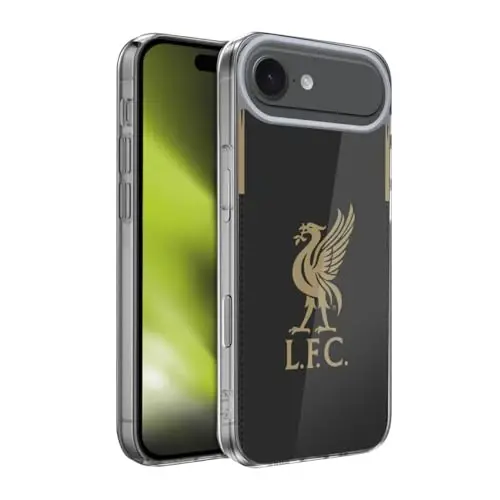 Head Case Designs Officially Licensed Liverpool Football Club Home Goalkeeper 2019/20 Kit Gel Case [Military Grade Protection] Compatible with Apple iPhone 17 Air 