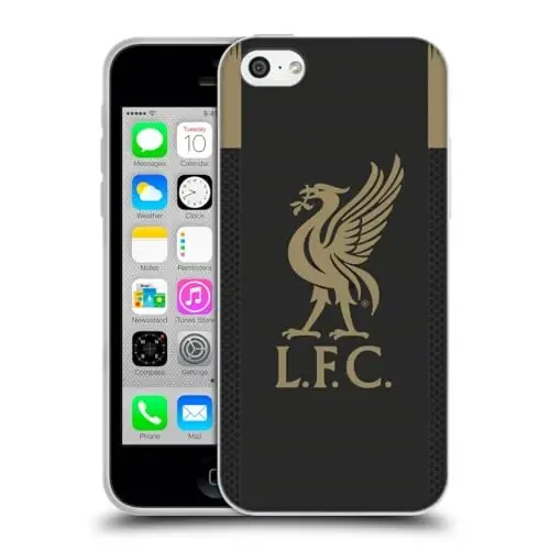 Head Case Designs Officially Licensed Liverpool Football Club Home Goalkeeper 2019/20 Kit Gel Case [Military Grade Protection] Compatible with Apple iPhone 5c - HEAD CASE DESIGNS