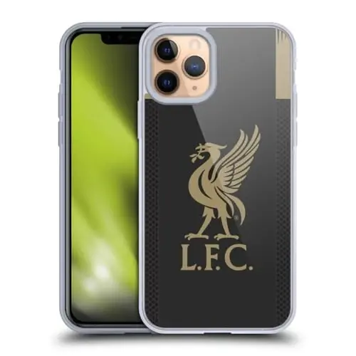 Head Case Designs Officially Licensed Liverpool Football Club Home Goalkeeper 2019/20 Kit Soft Gel Case Compatible with Apple iPhone 11 Pro - HEAD CASE DESIGNS