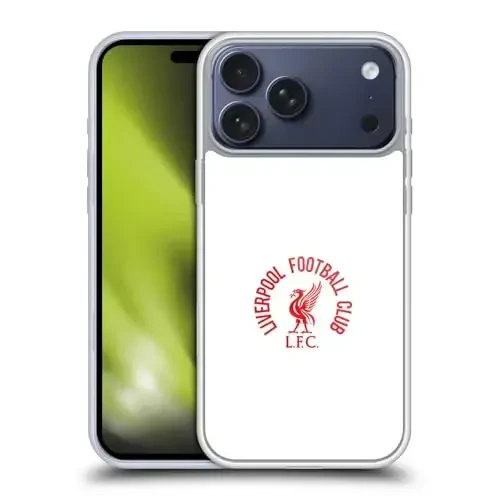 Head Case Designs Officially Licensed Liverpool Football Club Red LFC On White Liver Bird Gel Case [Military Grade Protection] Compatible with Apple iPhone 17 Pro Max - 4
