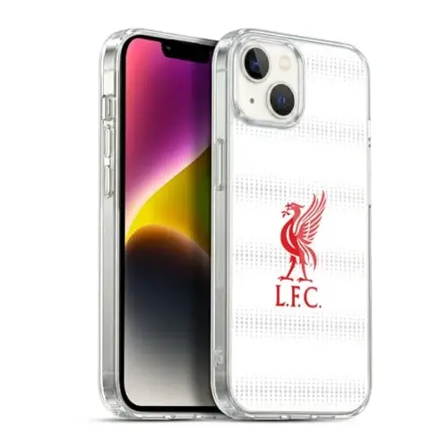 Head Case Designs Officially Licensed Liverpool Football Club Red Logo and Pattern Liver Bird Gel Case [Harbiy darajadagi himoya] Apple iPhone 14 Plus bilan mos va MagSafe bilan mos - HEAD CASE DESIGNS