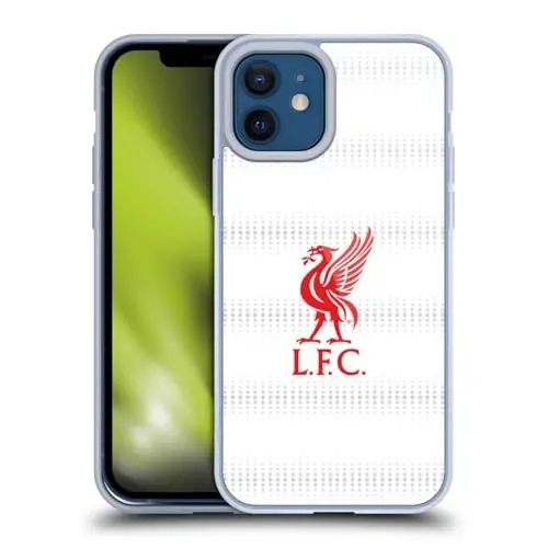 Head Case Designs Officially Licensed Liverpool Football Club Red Logo and Pattern Liver Bird Gel Case [Military Grade] Apple iPhone 12 / iPhone 12 Pro bilan mos keluvchi va MagSafe bilan mos keluvchi - 1