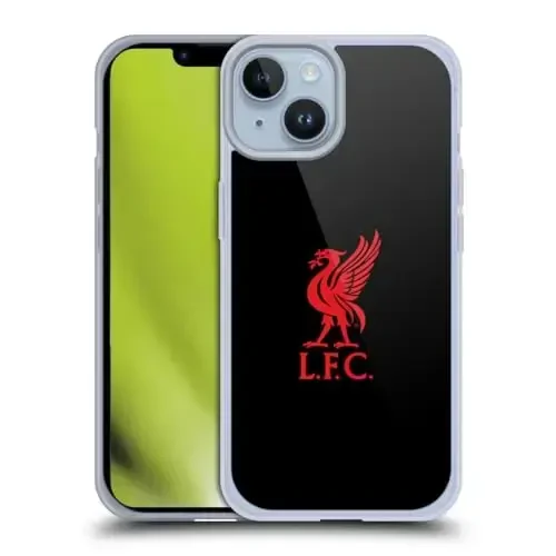 Head Case Designs Officially Licensed Liverpool Football Club Red Logo On Black Liver Bird Soft Gel Case Apple iPhone 14 bilan mos keladi 