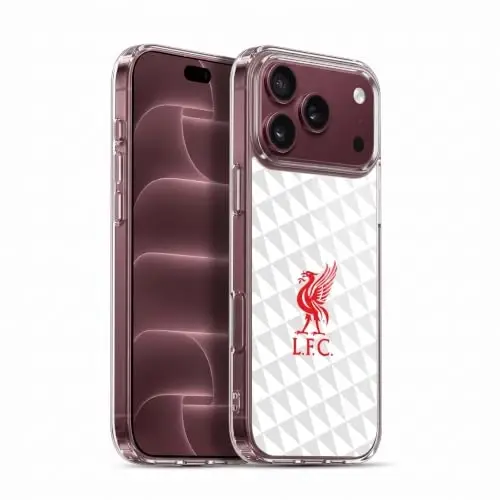 Head Case Designs Officially Licensed Liverpool Football Club Red On White Kit Liver Bird Gel Case [Military Grade Protection] Compatible with Apple iPhone 18 Pro Max and Compatible with MagSafe - 1