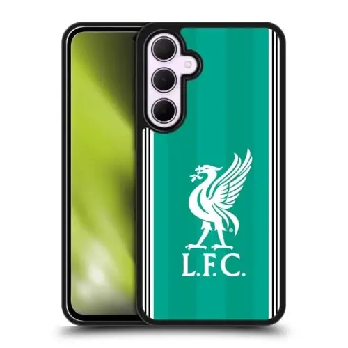 Head Case Designs Officially Licensed Liverpool Football Club Third 2025/26 Kit Gel Armor Case [Military Grade Drop Protection] Compatible with Samsung Galaxy A35 5G 