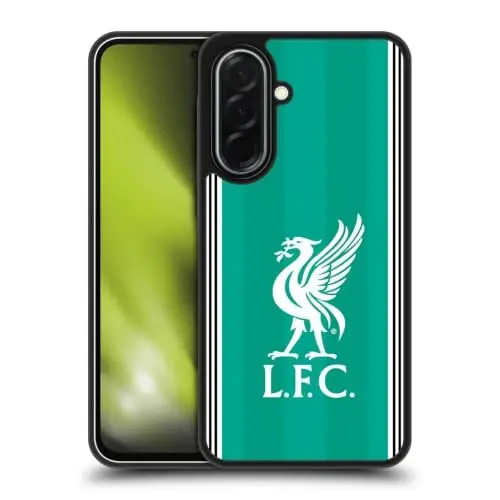 Head Case Designs Officially Licensed Liverpool Football Club Third 2025/26 Kit Gel Armor Case [Military Grade Drop Protection] Compatible with Samsung Galaxy A36 5G 