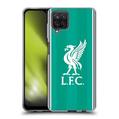 Head Case Designs Officially Licensed Liverpool Football Club Third 2025/26 Kit Gel Case [Military Grade Protection] Compatible with Samsung Galaxy A12 (2020) 