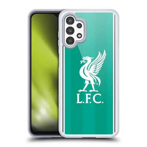 Head Case Designs Officially Licensed Liverpool Football Club Third 2025/26 Kit Gel Case [Military Grade Protection] Compatible with Samsung Galaxy A13 (2022) 