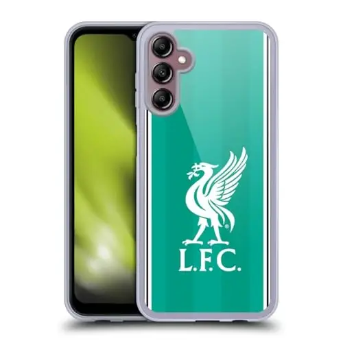 Head Case Designs Officially Licensed Liverpool Football Club Third 2025/26 Kit Gel Case [Military Grade Protection] Compatible with Samsung Galaxy A14 5G 