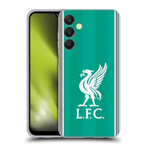 Head Case Designs Officially Licensed Liverpool Football Club Third 2025/26 Kit Gel Case [Military Grade Protection] Compatible with Samsung Galaxy A25 5G - 6
