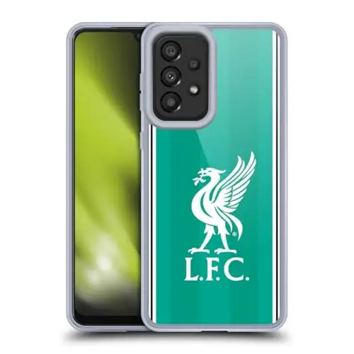Head Case Designs Officially Licensed Liverpool Football Club Third 2025/26 Kit Gel Case [Military Grade Protection] Compatible with Samsung Galaxy A33 5G (2022) 